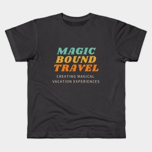 Retro Colorful Magic Bound Travel Kids T-Shirt